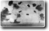 Dive bombers attack an Aircraft Carrier.